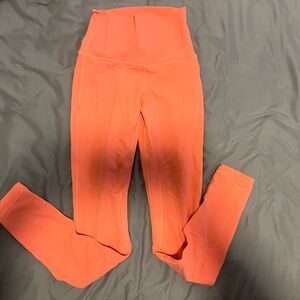 lululemon align leggings 28in inseam strawberry cream